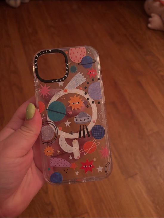 Casetify Other - Casetify Clear Space Pattern iPhone 15 Case